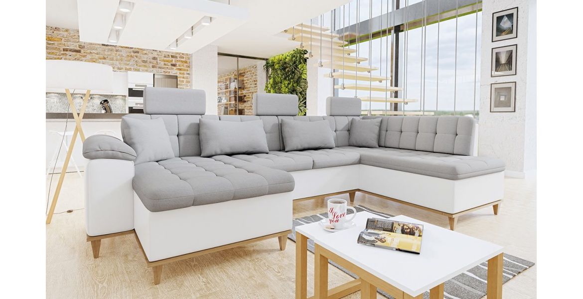 Manaya Veneto Ii-u Sofa / Stor Sovesofa - Soft 17/bahama 31 350CM