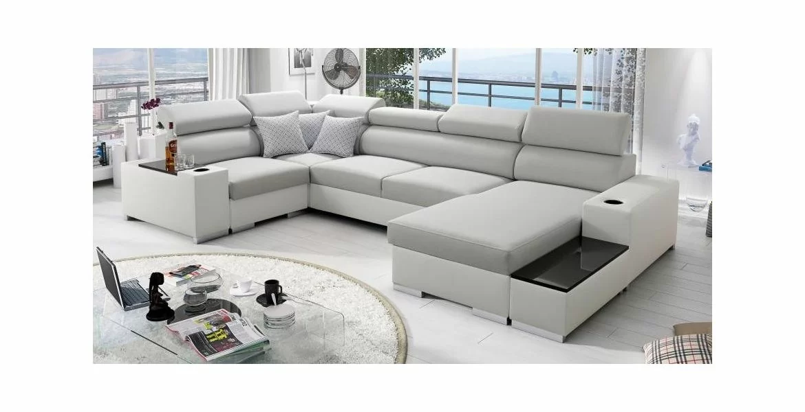 Manaya Torino U-sofa, en og stilren hygge og